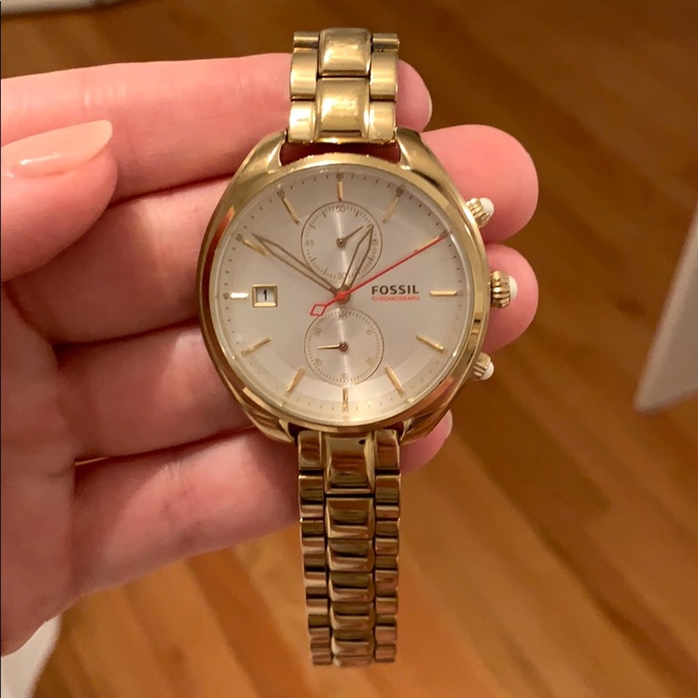 Fossil Gold Watch